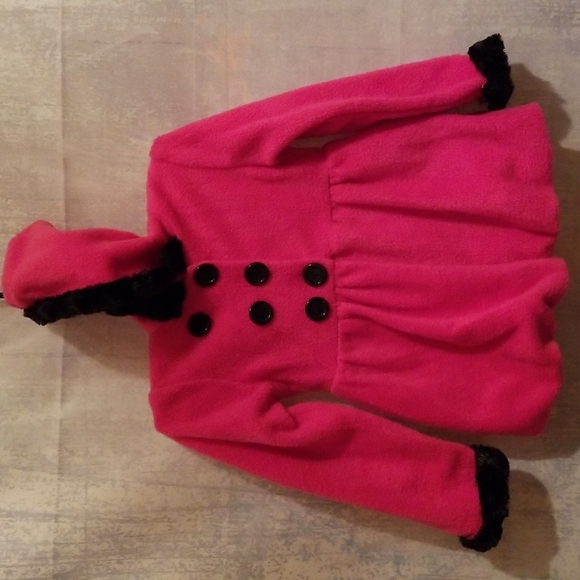 Kids Fashion Fleece Coat - Picture 1 of 7
